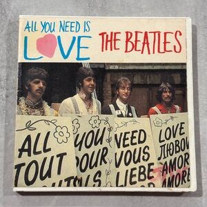 The Beatles All You Need is Love Capitol 3 Inch CD (Baby You’re a Rich Man Incl)